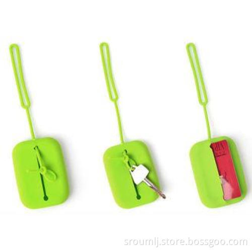 Personalised Soft Silicone Bags For Car Key And Credit Card